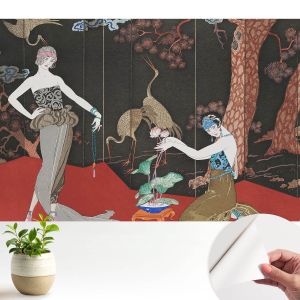 Papel pintado autoadhesivo escena elegante 250x250 tulup