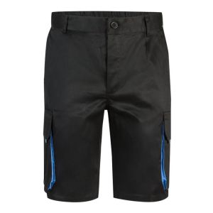 Velilla bermuda bicolor 50 negro/celeste