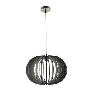 Fab 156594502 | coLGante olmo 1xE27 madera cafe regx45x45 cm