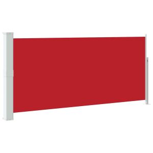 vidaXL toldo lateral retráctil 140x300 cm rojo
