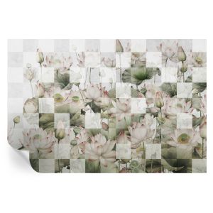Murales autoadhesivos patrones de loto 104x152 tulup