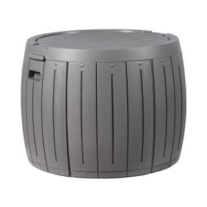 Arcón prinos 56 cm 56 cm gris