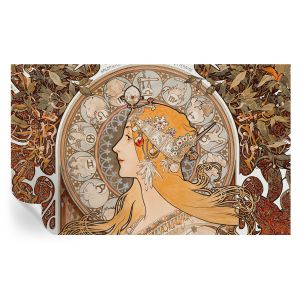 Papel pintado autoadhesivo elegancia zodiacal 416x254 tulup