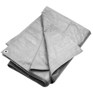 vidaXL lona hdpe gris 180 g/m² 2x3 m