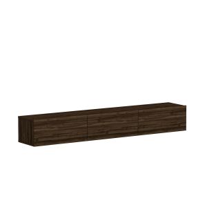 Mueble para la tele de madera <<terra>> - 180 x 31 x 26 cm - marrón