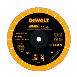 Dewalt dt3752-qz - disco de diamante para cortar metales de 355mm de