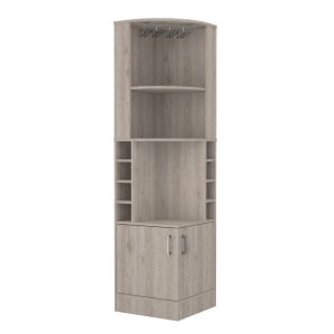 Mueble bar esquinero syrah, Vitrina