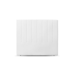 New york cabecero de cama. Polipiel. Alto: 117 cm (para 135 o 150) blanco