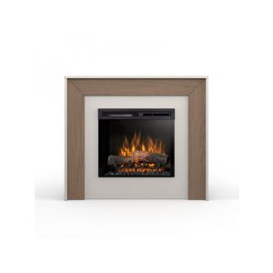 Zuni - chimenea eléctrica independiente LED -  23"  - cachemira - roble
