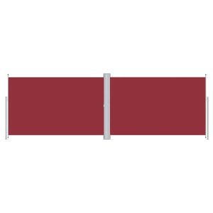 vidaXL toldo lateral retráctil rojo 200x600 cm