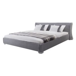 Cama tela paris 140 x 200 cm gris