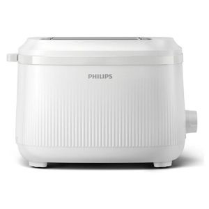 Tostadora philips con recalientavolovanes serie 3000, 900 w, blanco (hd2511