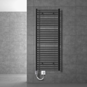 Calentador eléctrico de baño | 600 x 1500 mm | antracita
