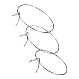 Soporte para macetero de pared zincado ø20