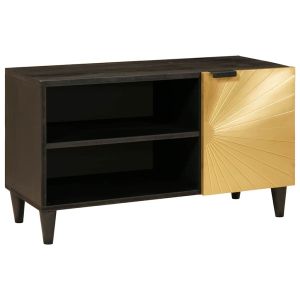 Mueble de tv rectangular funcional de 80 x 33