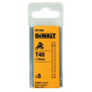 Dewalt dt7296-qz - puntas para tornillos torx - 70 mm longitud.
