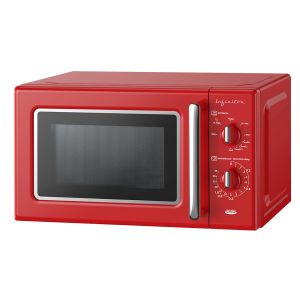Microondas con grill Infiniton MW-RE20 gama vintage 700w 20l rojo