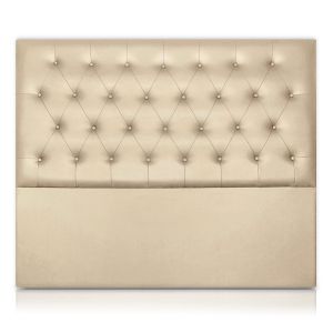 Cabeceros afrodita tapizado polipiel beige 100x120 de sonnomattress