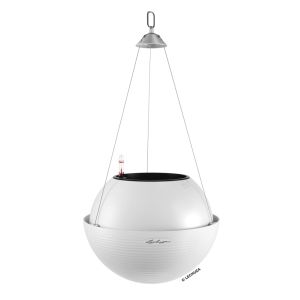 Lechuza jardinera coLGante bola color 32 all-in-one blanco