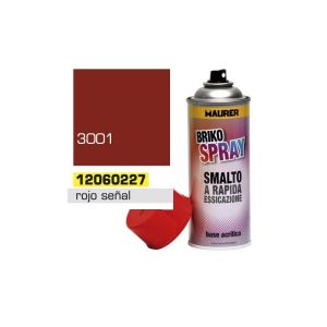 Spray pintura rojo señal 400 ml.