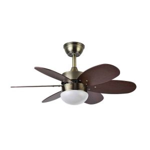 Ventilador de techo alves dorado  85cm