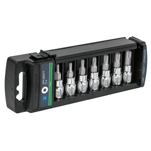 Juego de llaves vaso torx, cuadro 3/8" - 7 piezas