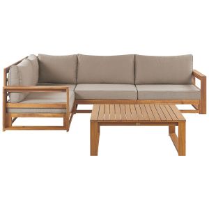 Conjunto de jardín gris pardo timor