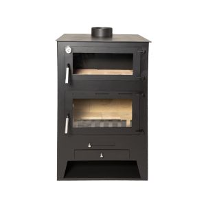 Fogaris estufa leña horno sarmira - modelo vermiculita 12kw