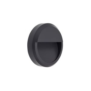 Lordelo outdoor wall light 8w metal dark grey