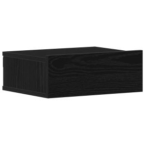 Casa lúmina - mesita de noche negro madeira  40 x 32 x 15 cm