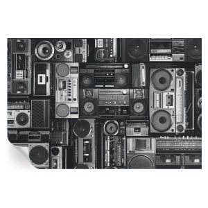 Murales autoadhesivos radio retro 104x152 tulup
