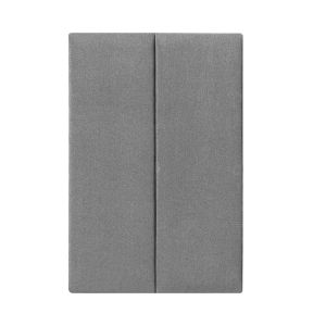 Set de 2 paneles de pared carpino textil 90x30cm - gris claro [neu.haus]