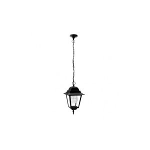 Spica outdoor ceiling light 1xe27 aluminium / crystal black
