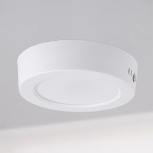 Plafón de superficie LED 100lm/w 6w 600lm 6000ºk ip20 [ho-plc-6w-600lm-cw]