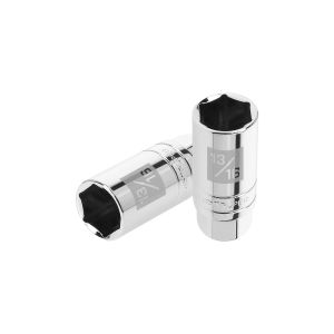 Llave vaso hexagonal de 13/16", bujías, cuadro 3/8"