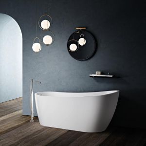 Bañera exenta sutton  152 cm