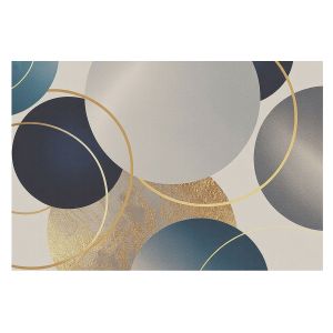 Papel pintado tnt 312x219 círculos creativos tulup