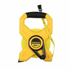 Stanley cinta métrica larga 30mx12.7mm fibra de vidrio