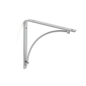 Escuadra de balda rei 1461 | 20x200x200 mm | cromo mate líquido