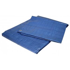 Funda protectora - cobertor de jardín 6x10 m 80g/m² - azul - polietileno