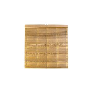 Persiana de madera | 130 x 240 cm - natural (barnizada)