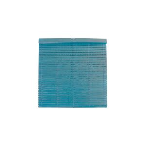 Persiana de madera | 130 x 140 cm - azul (pintada)
