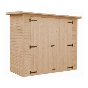 Caseta de madera - H194 x 123 x 223 cm / 2,1 m² - TIMBELA M348