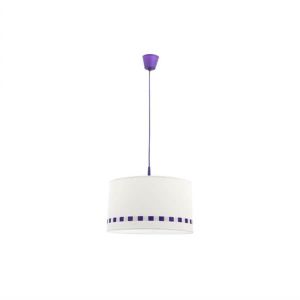 Fab 064193518 | coLGante lacito berenjena 1xE27 regx35d