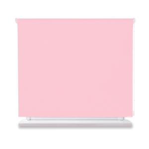 Estor enrollable opaco rosa 150x250cm.