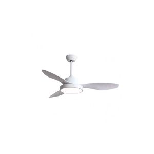 Lampara ventilador hayate blanco cct regulable 120cm