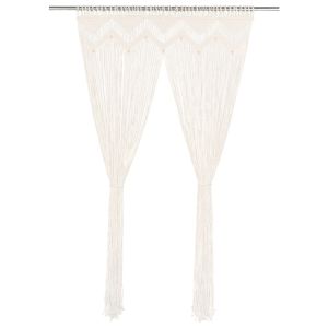 Cortina de macramé aLGodón 140x240 cm es7780