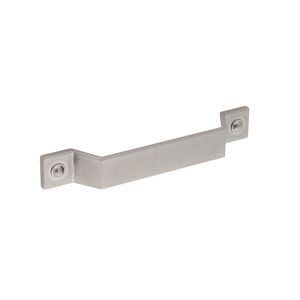 Tirador para mueble en zamac 776 dist entre ejes 160mm níquel lote de 25