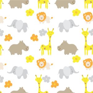 Papel pintado safari infantil 60cm por 250cm