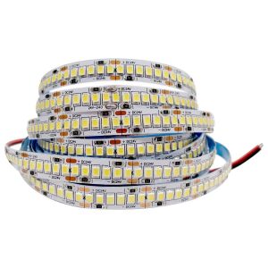 Tira LED 24v 1200 LEDs, 18w/m smd2835, luz neutro 4200k, 9000 lm, 10mm